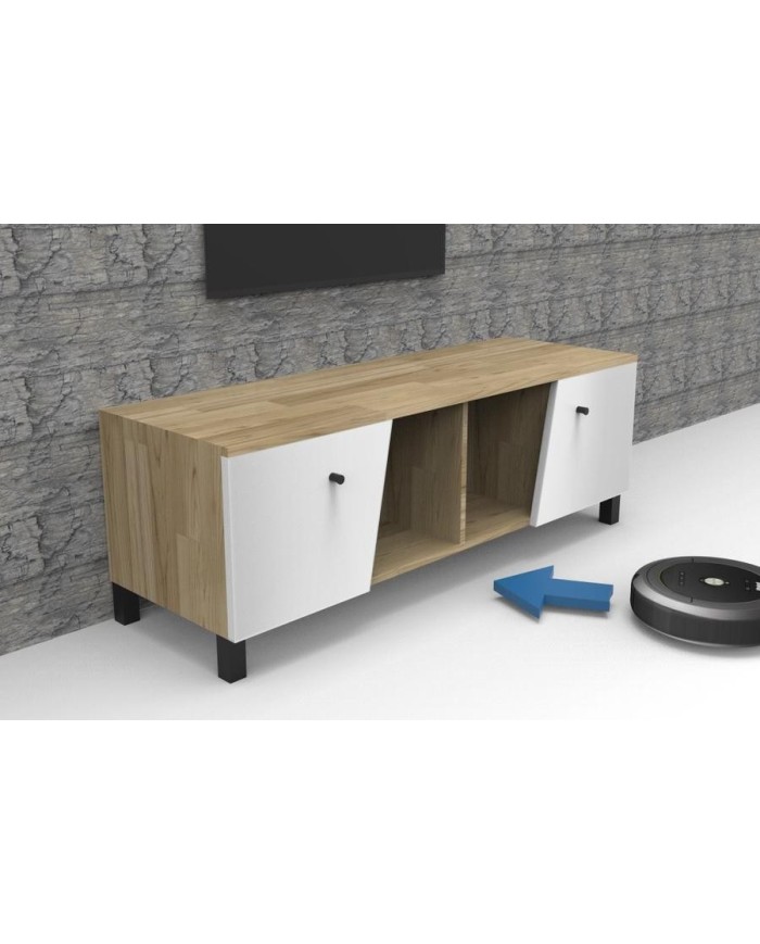 PATA MUEBLE NESU NEGRA 25X25X100 MM. 50963NE