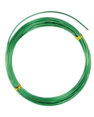 ROLLO ALAMBRE FORRADO BLANCO     5MT.