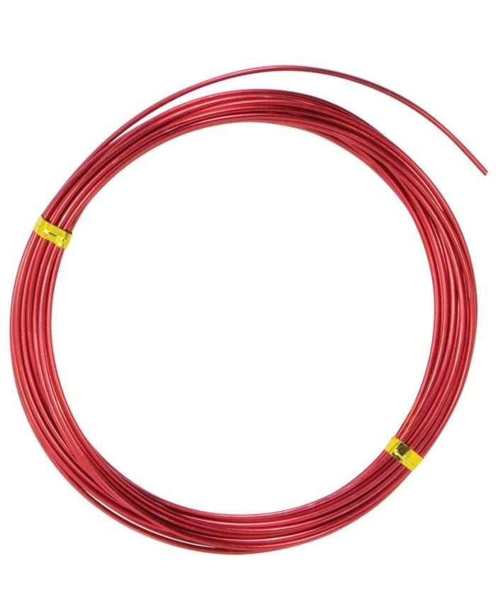 ALAMBRE ALUMINIO ROJO 1'5MM. ROLLO 5MTS. 79000004