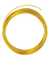 ALAMBRE ALUMINIO ORO 1'5MM. ROLLO 5MTS. 79000002