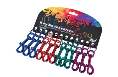 LLAVERO MOSQUETON 14X75MM.