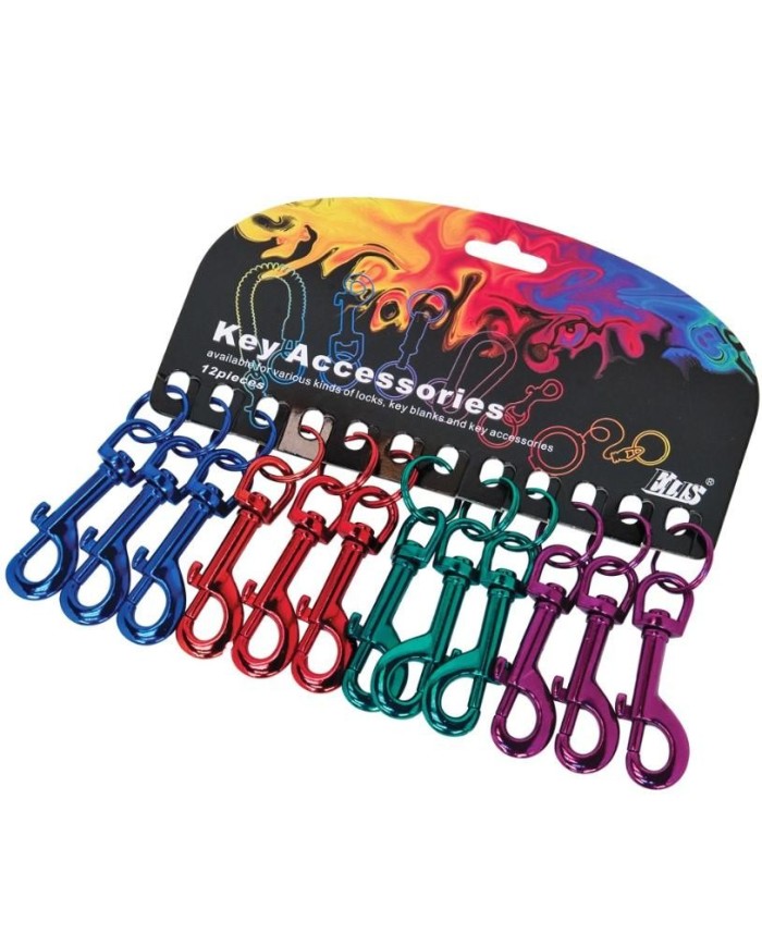 LLAVERO MOSQUETON 14X75MM.