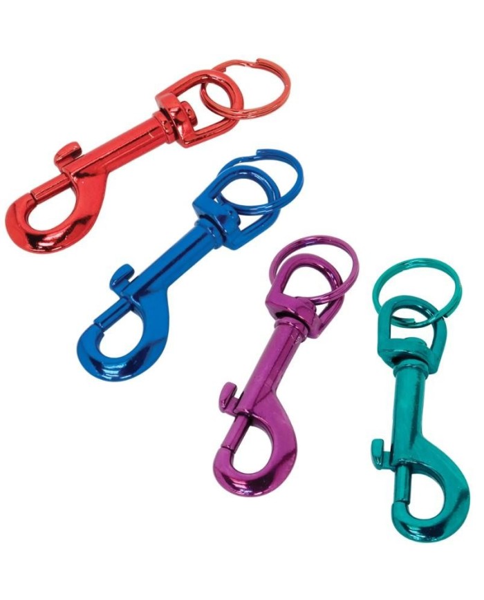 LLAVERO MOSQUETON 14X75MM.