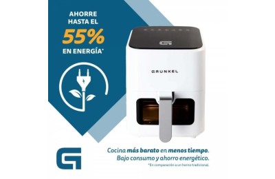 FREIDORA AIRE CALIENTE 4'0 LTS. 1200W. GRUNKEL BLANCA