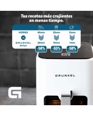 FREIDORA DE AIRE GRUNKEL 4'0LTS. 1200W. BLANCA
