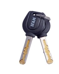 CABLE CANDADO ESPIRAL IFAM 180X1,2CMS.