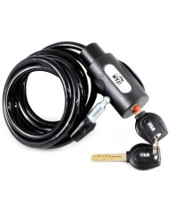 CABLE CANDADO ESPIRAL IFAM 180X1,2CMS.