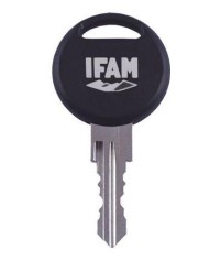 CABLE CANDADO ESPIRAL IFAM 200X1CMS.