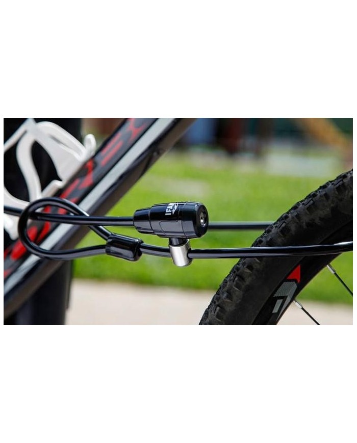 CABLE CANDADO ESPIRAL IFAM 200X1CMS.