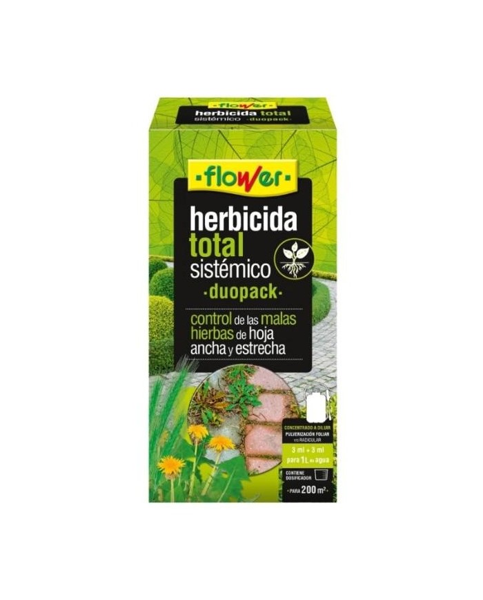 HERBICIDA DUOPACK  25ML.+25ML. TOTAL SISTEMICO FLOWER