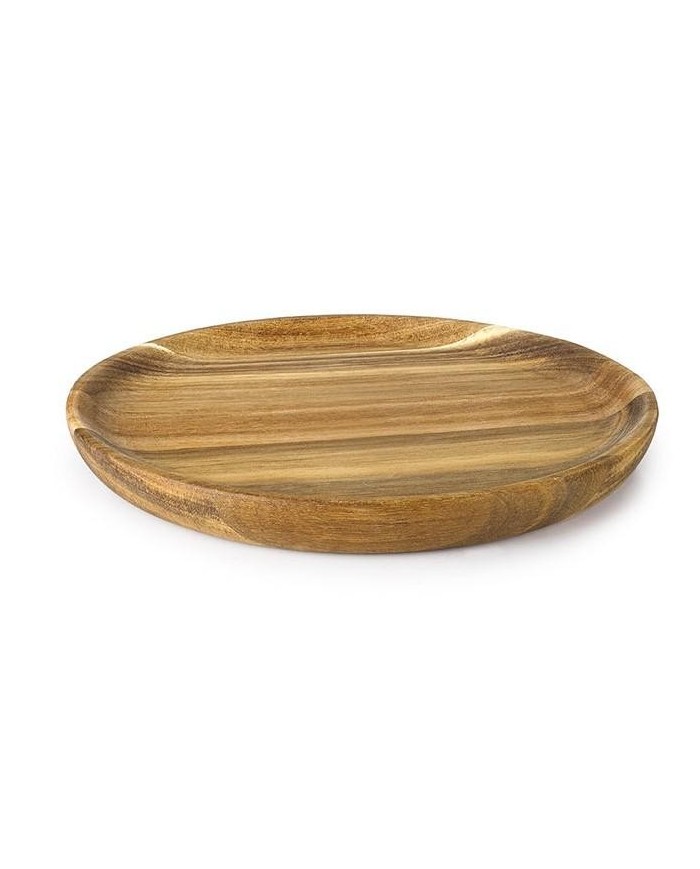 PLATO MADERA DE ACACIA IBILI 26 CMS.