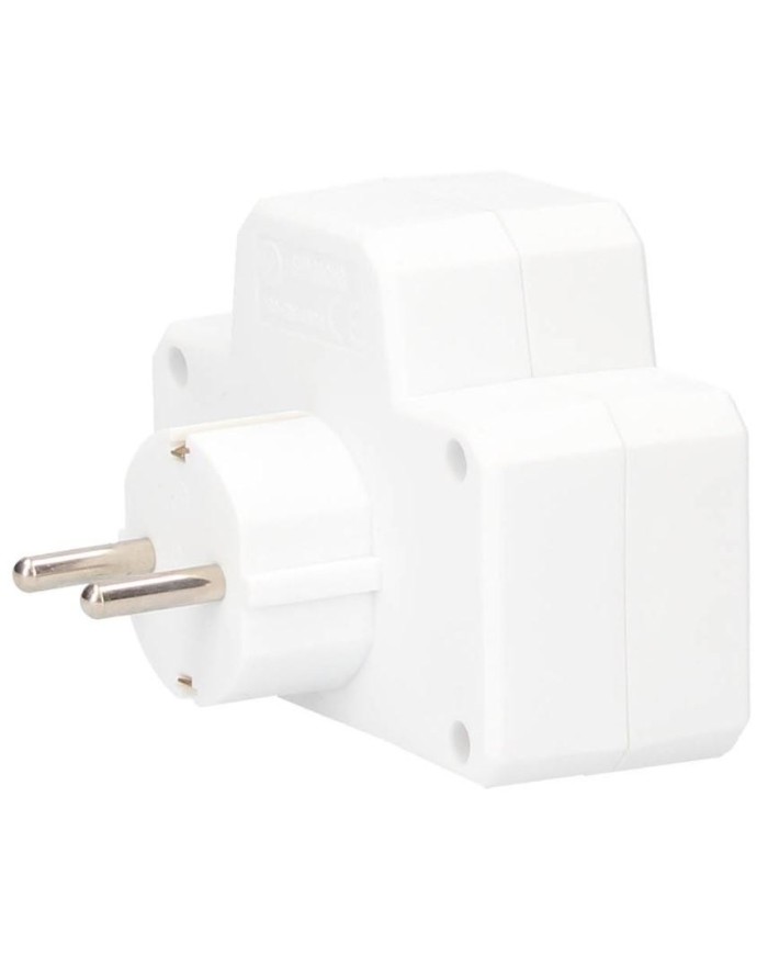LADRON C/INTERRUPTOR GSC DOBLE BLANCO 103000001
