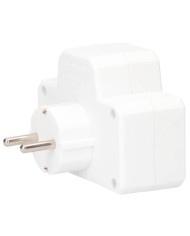 LADRON C/INTERRUPTOR GSC DOBLE BLANCO 103000001