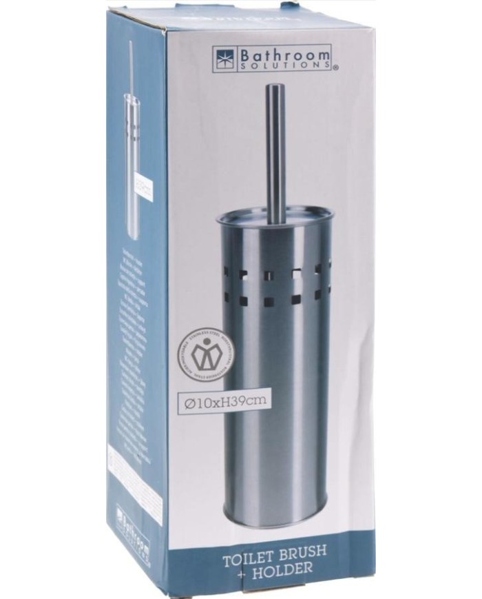 ESCOBILLA BAÑO BATHROOM INOX 39C