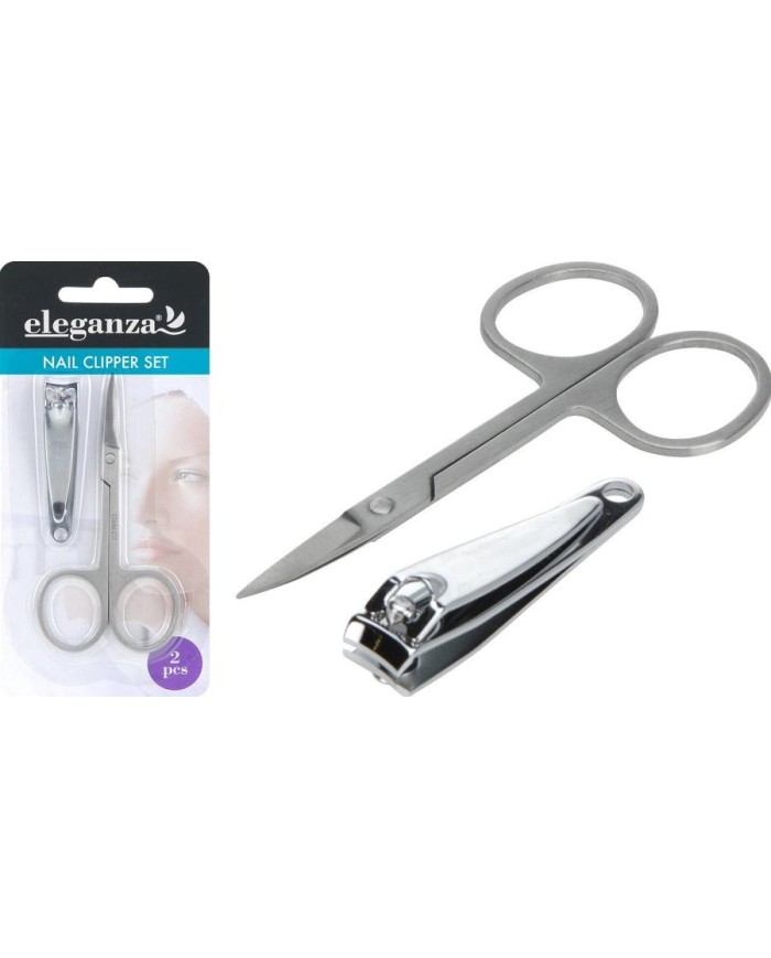 TIJERA MANICURA Y CORTAUÑAS ELEGANZA