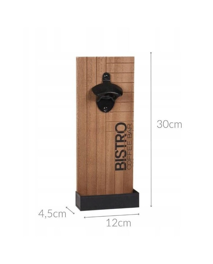 ABRIDOR BOTELLAS KOOP BISTRO 12X4,5X30CM