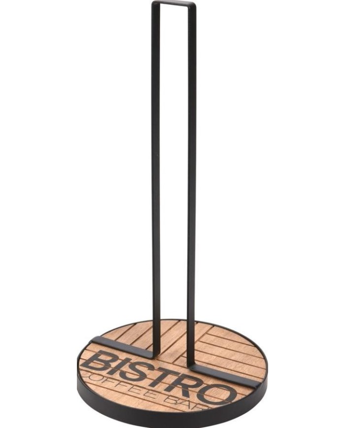 PORTARROLLO EH NEGRO PAPEL COCINA 32 CMS.