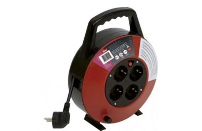 ENROLLACABLES 4TOMAS 10MTS. 3X1,5 FAHER