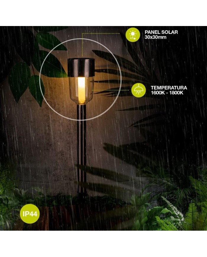 LED SOLAR JARDIN GSC 243MM. 2700-3300K IP44           201210018