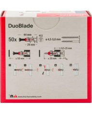 TACO PLADUR NYLON FISCHER DUOBLADE (50U) 545675