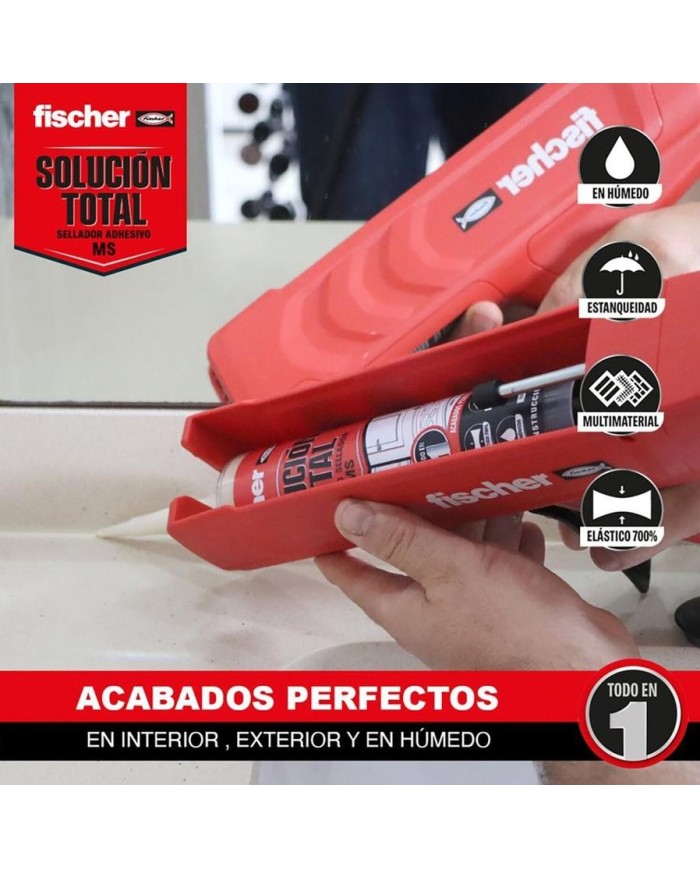 MASILLA FISCHER SOLUCION TOTAL MS TRANSPARENTE 290ML.