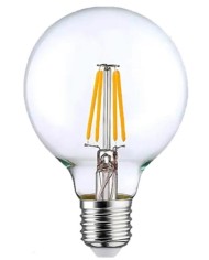 BOMBILLA FILAMENTO BATTERYLIGHT G95 12W. E27 2700K    BT170396