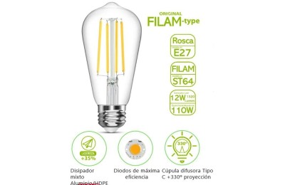 BOMBILLA FILAMENTO...