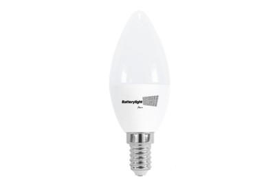BOMBILLA LED VELA C37 BATTERYLIGHT 7W. E14 2700K