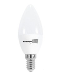 BOMBILLA LED VELA C37 BATTERYLIGHT 7W. E14 2700K      BT170359
