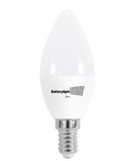BOMBILLA LED VELA C37 BATTERYLIGHT 7W. E14 6000K      BT170357