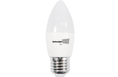 BOMBILLA LED VELA C37 BATTERYLIGHT 7W. E27 6000K