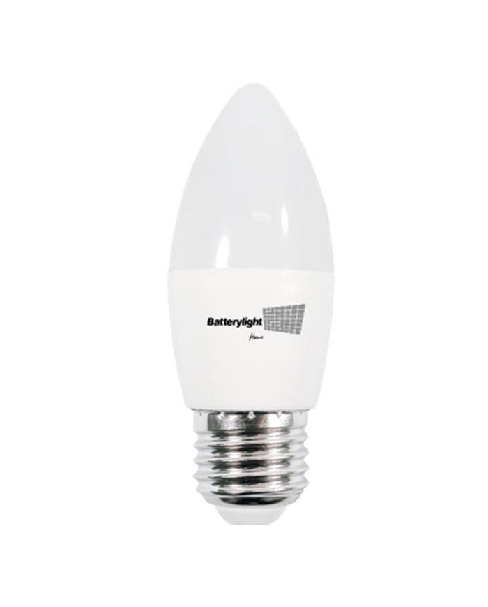 BOMBILLA LED VELA C37 BATTERYLIGHT 7W. E27 6000K      BT170354