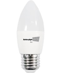 BOMBILLA LED VELA C37 BATTERYLIGHT 7W. E27 6000K      BT170354
