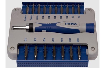 JUEGO DESTORNILLADOR CARRACA IRIMO 18PZAS.