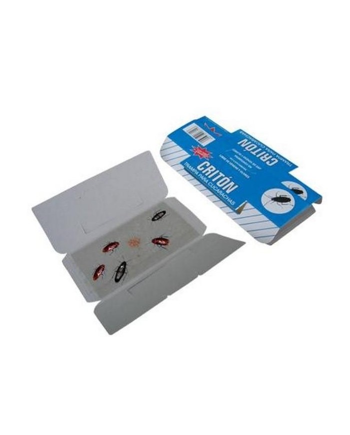 TRAMPA ADHESIVA CUCARACHAS 5U. CRITON