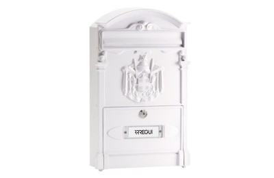 BUZON EXTERIOR ARREGUI RESIDENCIA 420X90MM. BLANCO