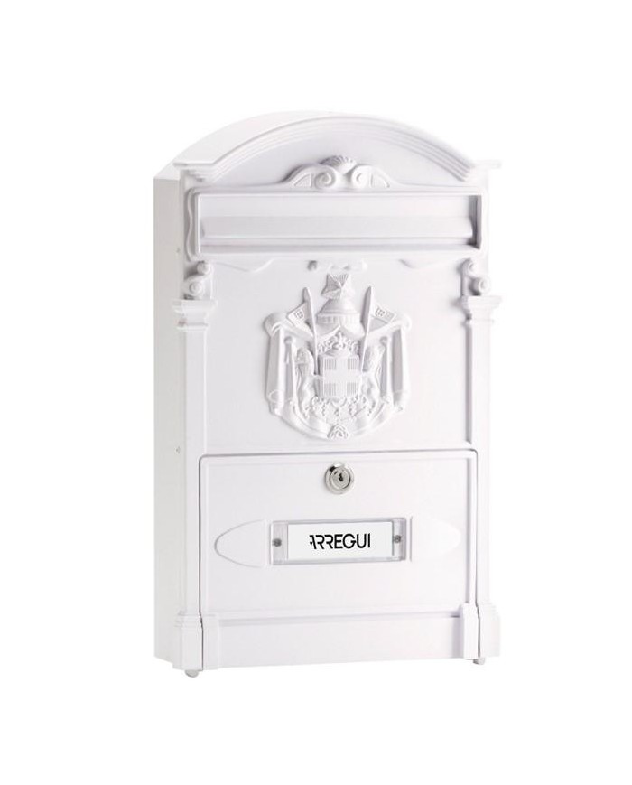 BUZON EXTERIOR ARREGUI RESIDENCIA 420X90MM. BLANCO