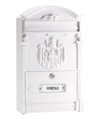 BUZON EXTERIOR ARREGUI RESIDENCIA 420X90MM. NEGRO