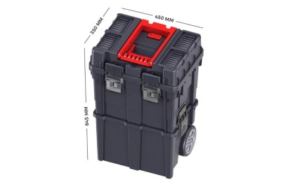 CAJA HERRAMIENTAS RZTOOLS CON RUEDAS 45X35X64,5 CMS.