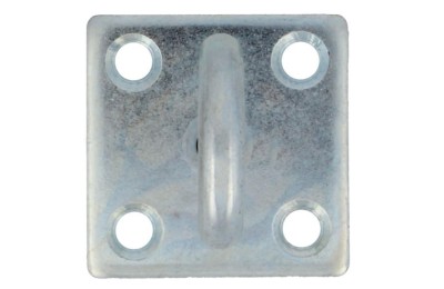 PLACA AMIG C/GANCHO FIJO ABIERTO 50X50MM