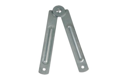 BISAGRA AMIG CABALLETE ZINCADA 107X15 MM.