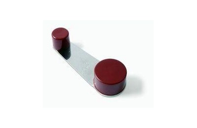 TOPE ADHESIVO B78270M MARRON GIRATORIO BRINOX