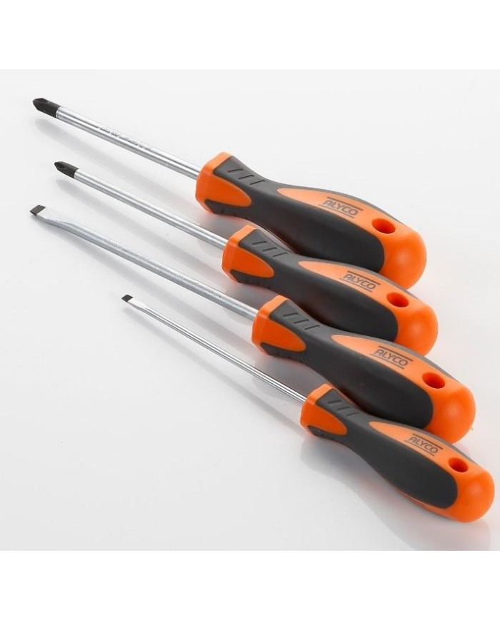 JUEGO DESTORNILLADORES ALYCO 4 PIEZAS. REF.170449