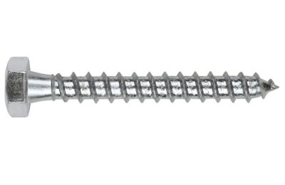 TIRAFONDO CABEZA HEXA. 10 X 60 ROSCA COMPLETA (100U)