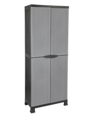 ARMARIO DE RESINA 7H 4 BALDAS ESCOBERO 171'5X68X39 CMS.