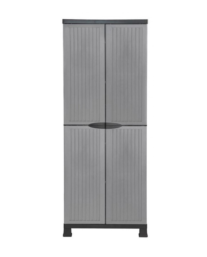 ARMARIO DE RESINA 7H 4 BALDAS ESCOBERO 171'5X68X39 CMS.