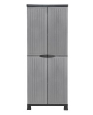 ARMARIO DE RESINA 7H 4 BALDAS ESCOBERO 171'5X68X39 CMS.