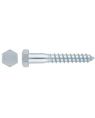 TIRAFONDO CABEZA HEXA.  6 X 60 ROSCA COMPLETA (200U)