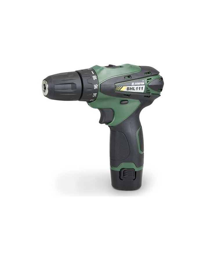 TALADRO ATORNILLADOR STAYER 12V. 2BAT. 2Ah BHL111BK
