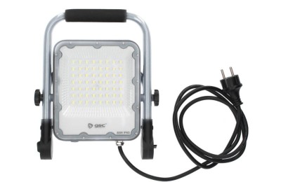 FOCO LED EXTERIOR GSC 50W. 6500K CON SOPORTE MOVIL